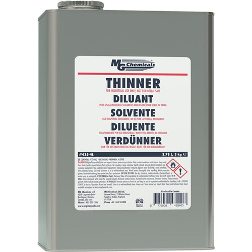 MG Chemicals 435-4L Thinner / Cleaner for Conformal Coating