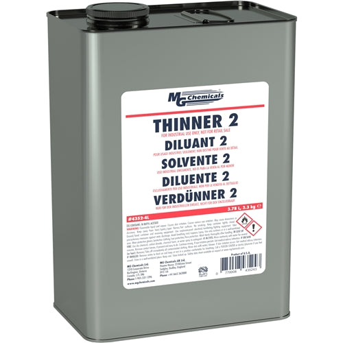 MG Chemicals 4352-4L Conformal Coating Thinner 2, for MG Conformal Products