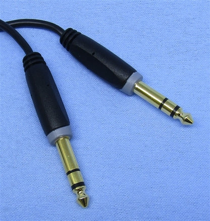 Philmore 44-350 Stereo 1/4" Male to Stereo 1/4" Male, Gold Plated Cable, 12' Length