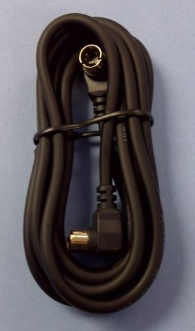 Philmore 44-447 Right Angle S-Vhs / S-Video Cable, Male On Both Ends, 6' Length