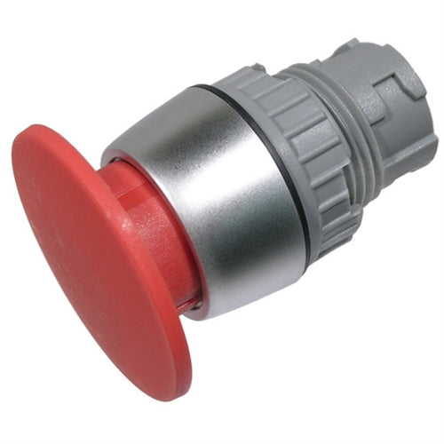 Mode 44-708R-0 Unlit Momentary Contact Actuator, 22mm Diameter, with 36mm Diameter Red Button