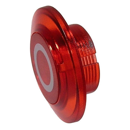 Mode 44-727R-0 Mushroom Cap for 44-727-0 Actuator, 22mm Diameter, 36mm Diameter Red Button Lense
