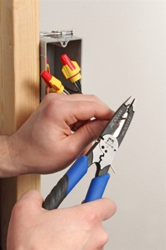 Ideal 45-113 Forged Heavy-Duty Long-Nose Wire Stripper, Strips 10-18AWG Solid Wire & 12-20AWG Stranded Wire