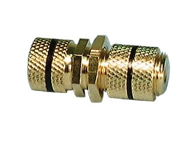 Philmore 45-232G Solderless Metal Binding Posts (1 Pair) Red & Black Color Band, Speaker Banana Jack
