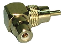 Philmore 45-313G Right Angle RCA Adapter Male to Female