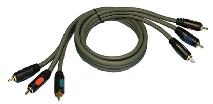 Philmore 45-3712 Premium RGB Component Video Cable, 12' Length