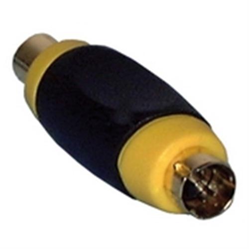Philmore 45-499 Composite to S-Vhs / S-Video Adapter, S-Vhs Male to RCA Female