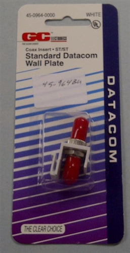 GC Electronics 45-964BU Fibre Optic (St/St) Keystone Insert **CLEARANCE**