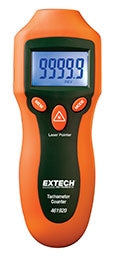 Flir Extech 461920 Mini Laser Photo Tachometer Counter, Non-Contact RPM Measurements (2 to 99,999 RPM)