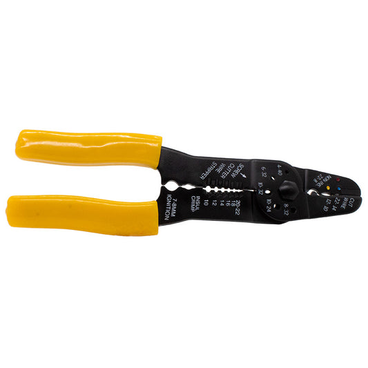 PICO 465-11 22-10 AWG Non-Insulated, Insulated, Ignition Cut-Strip-Crimp Tool, 1-Piece