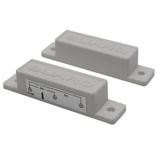 Mode 47-600-0 Magnetic Door Switch, Has N/O & N/C Contacts, 500ma@12vdc & 250ma@30vdc, Open & Closed Loop Alarm Circuit