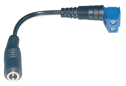 Philmore 48-1265 DC Power Jack Adapter, 2.1mm Center Pin Jack to Solderless Terminal Block