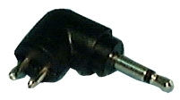 Philmore 48-2500 Interchangeable DC Power Plug, 2 Pin to 2.5mm Male Phone Plug
