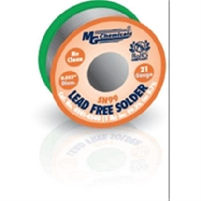 MG Chemicals 4901-454G SN99 No Clean Solder Wire 2.2% Flux Core 0.81mm (0.032 in) 454 G (1 LB) 21AWG Spool