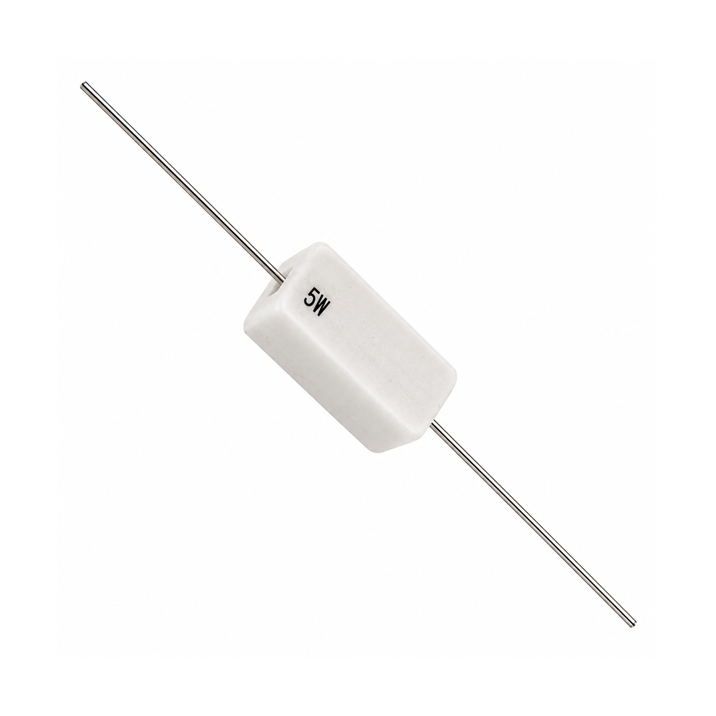 BAE 5W2R2 Cermet Wirewound Resistor 5 Watt 2.2 Ohm 5%: 2.2R 2.2ohm 5W