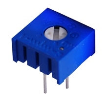 NTE 20k Ohm Trim 3/8"sq 1 Turn Cermet Top Adjust 500E0080