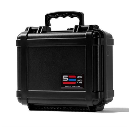 UK 5010BLK S3 Black Watertight Case (ID: 9.37" x 7.25" x 4.12") with Foam