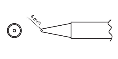 Hakko 502-T Replacement Tip for the 508-1/P