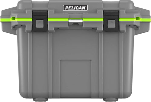 Pelican 50Q-1-DKGRYEGRN Elite Cooler (ID: 17.50"L x 11.00"W x 13.70"D) Volume 50QT, Dark Gray Green