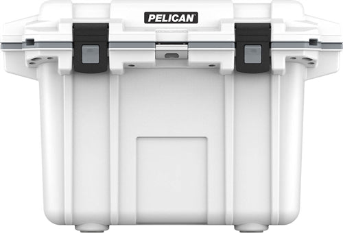 Pelican 50Q-1-WHTGRY Elite Cooler (ID: 17.50"L x 11.00"W x 13.70"D) Volume 50QT, White Gray