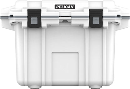 Pelican 50Q-1-WHTGRY Elite Cooler (ID: 17.50"L x 11.00"W x 13.70"D) Volume 50QT, White Gray