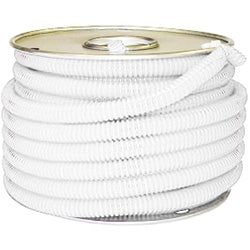 PICO 5140-6-PK White 1/4" Convoluted Split Loom, 10' Length