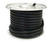 PICO 5144-34 Black 1" Convoluted Split Loom, 50' Length