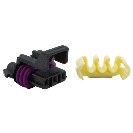 PICO 516-91 3-WAY Female Metri-Pack Housing Assembly, 150 Series, Tpa Lock Included, 1-SET (OEM: 12110293, 12052845)