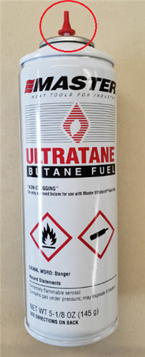 Master BUTANE 51773 Ultratane Butane Fuel 5-1/8oz (145 Gram) Canister