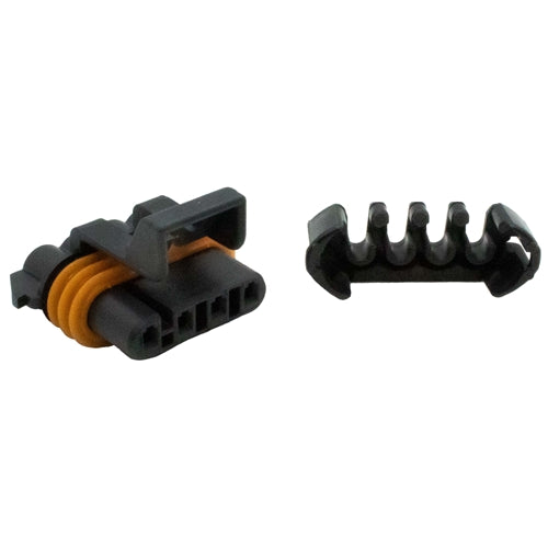 PICO 518-91 4-WAY Female Metri-Pack Housing Assembly, 150 Series, Tpa Lock Included, 1-SET (OEM: 12162144, 12047948)