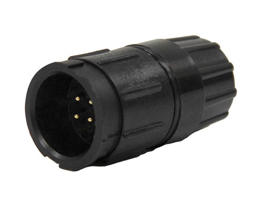 Conxall 5282-4PG-3DC Connector 4 Pin Male Cable Receptacle, IP67 Certified, 20AWG Gold Plated Contacts, Solder Style
