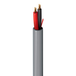 Belden 5300 18AWG 2 Conductor Stranded Unshielded Gray PVC CMG/FT4 300V 75C Black/Red 5300UE (305M = Full Roll)
