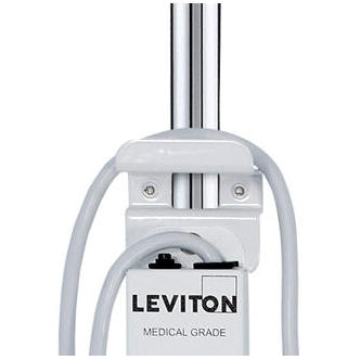 Leviton 5300M-BKT Medical Grade Power Strip Mounting Bracket, Includes Top and Bottom Mounting Mechanisms