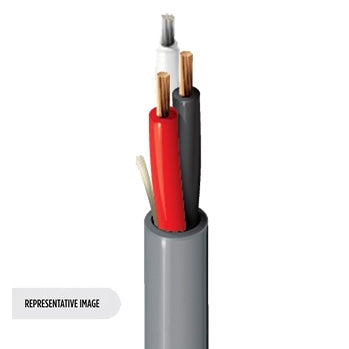 Belden 18AWG 3 Conductor Stranded Unshielded Gray PVC CMG/FT4 300V 75C 5301UE Black/Red/White (305M = Full Roll)
