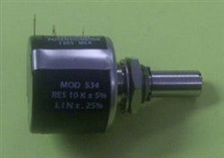 Vishay Spectrol 534-1-1-502 Linear Potentiometer 5k Ohm 2 Watt 10 Turns: 2W