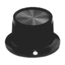 Mode 54-227-2 Flanged Knob with Aluminum Insert & Set Screw (25mm x 15mm), 2/Pack