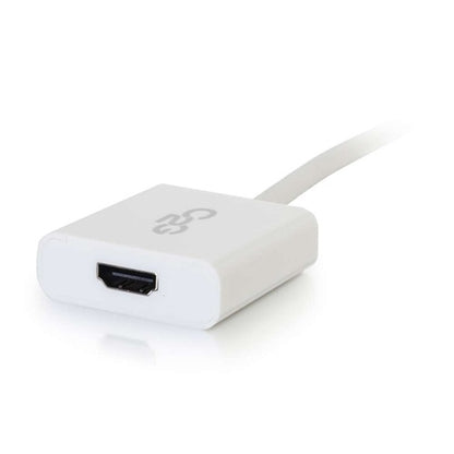 C2G 54308 Mini Displayport to HDMI Active Adapter Converter 4K 30Hz, White