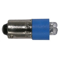 Mode 55-214B-0 Blue Replacement LED Lamp/Bulb, 120V 800MCD T3-1/4 (10mm) Bayonet Base (120V AC/DC)
