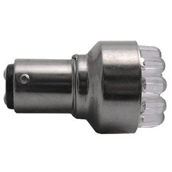 Mode 55-257R-0 Red LED Cluster, Single Contact Replacement Lamp/Bulb, 12VDC 7500MCD 15mm Bayonet Base