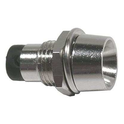 Mode 55-439-0 Chrome LED Holder for 5mm LED, Concave Front