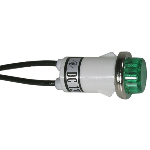 Mode 55-495-0 Green Neon 12VDC Indicator Lamp / Panel Lite