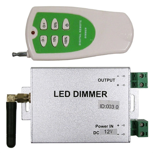 Mode 55-724-0 Dimmer for Single Color LED Strips * No Fuse/Overload Protection * 12VDC-24VDC 18A Maximum