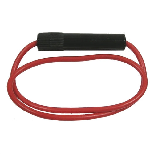 Mode 55-820-0 Inline Fuseholder for 3AG Fuses 1/4" x 1-1/4" 12 AWG ** Not CSA/UL Tested or Rated **, Wire Rated 80C