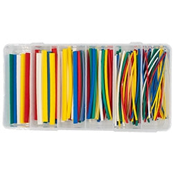 PICO 55-91 2:1 Multi-Colour Single Wall Shrink Tube Assortment Kit, 1/16" to 3/8"