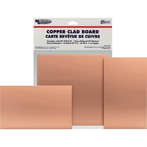 MG Chemicals 555 PC Board Double Sided Copper Clad (12" x 12")