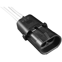 PICO 5686-11 14 AWG 2 Cavity Shroud Weather Pack Pigtail, 1-Piece