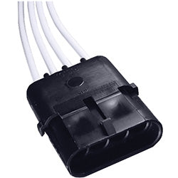 PICO 5688-11 14 AWG 4 Cavity Shroud Weather Pack Pigtail, 1-Piece
