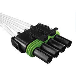 PICO 5693-BP 18 AWG 4 Cavity Tower Weather Pack Pigtail, 1-Piece