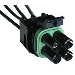 PICO 5694-11 18 AWG 4 Cavity Square Tower Weather Pack Pigtail, 1-Piece