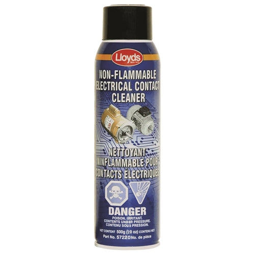 Lloyds Laboratories 57220 Kleens-It Industrial Strength Non-Flammable Electrical Contact Cleaner 500g (20oz)